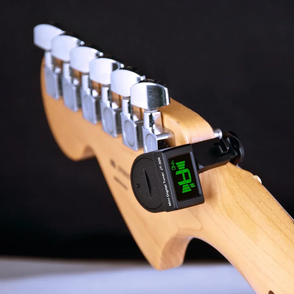 Acoustic Guitar Dreadnought - JT-306 Mini Guitar Tuner Digital LCD