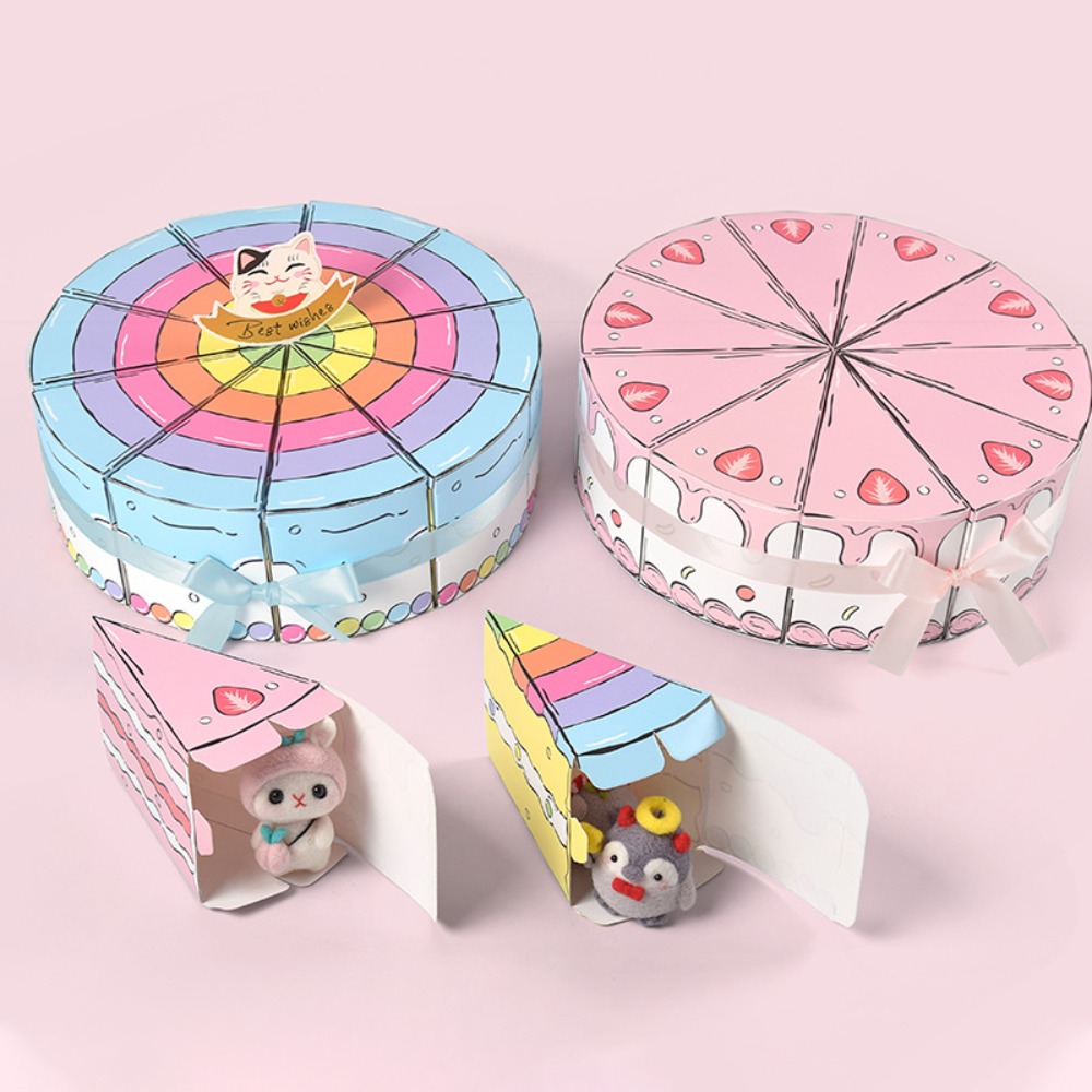 Musical Instrument Triangle - 10pcs Cartoon Triangle Cake Shaped Creative