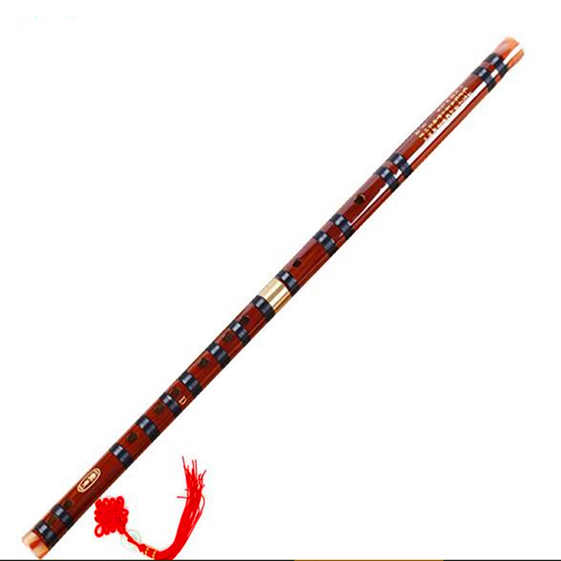 Shakuhachi Bamboo Flute - Bamboo Dizi Concert Flute, CDEFG, Professional