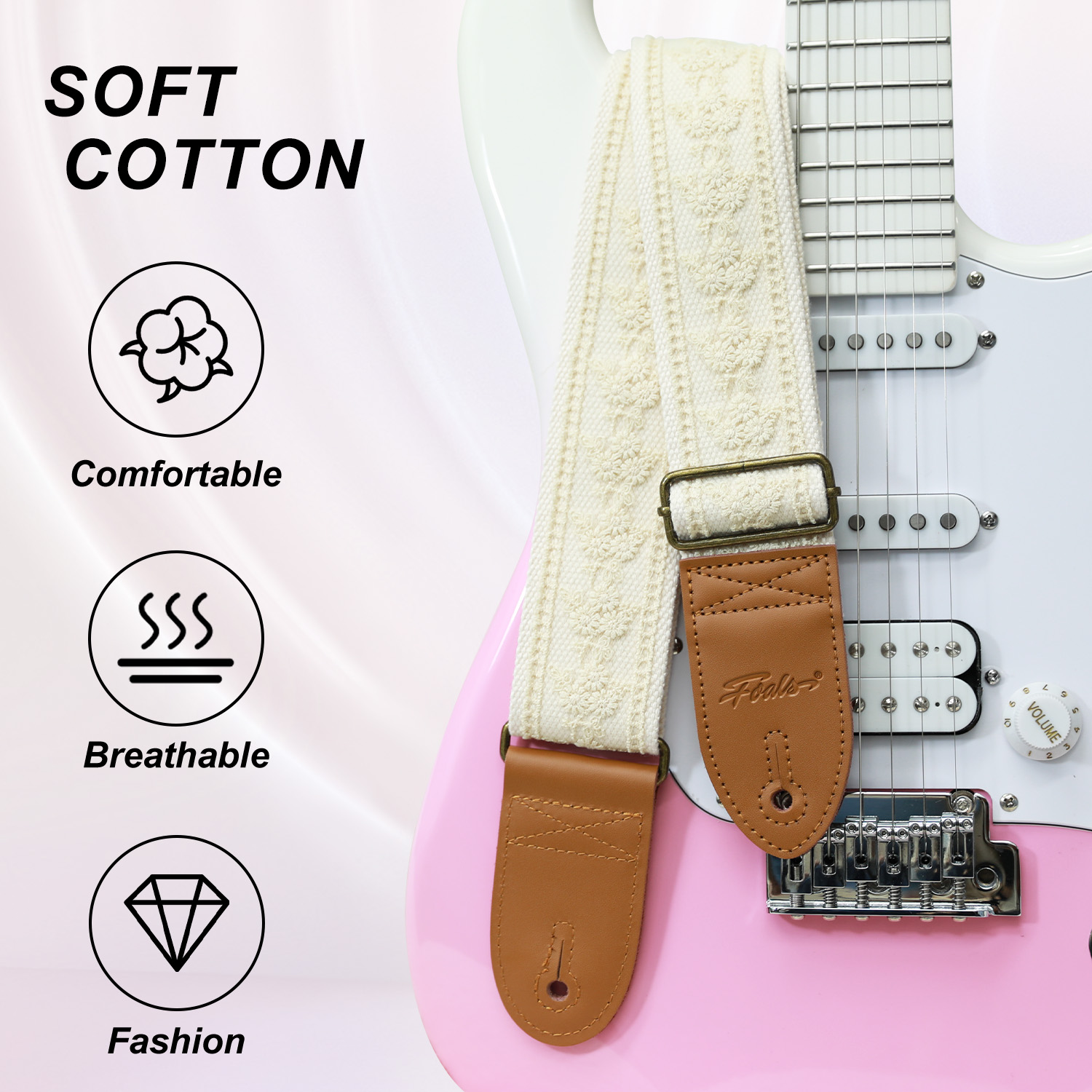 FOALS Guitar Straps Folk Bass  - Musical Instrument In English 评论和价格