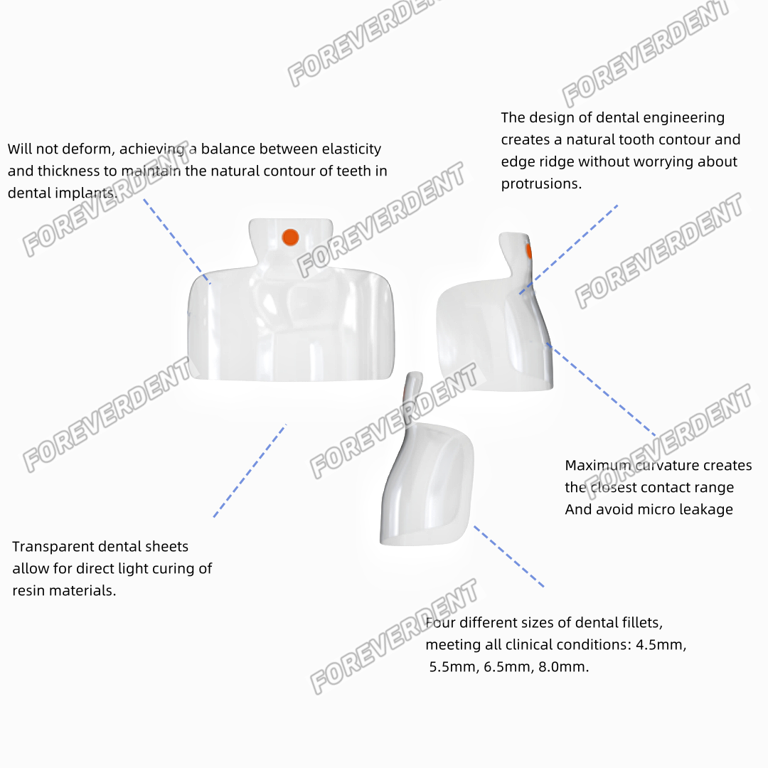 10pcs Dental Clear Matrix Fits - Musical Instrument Triangle 评论和价格