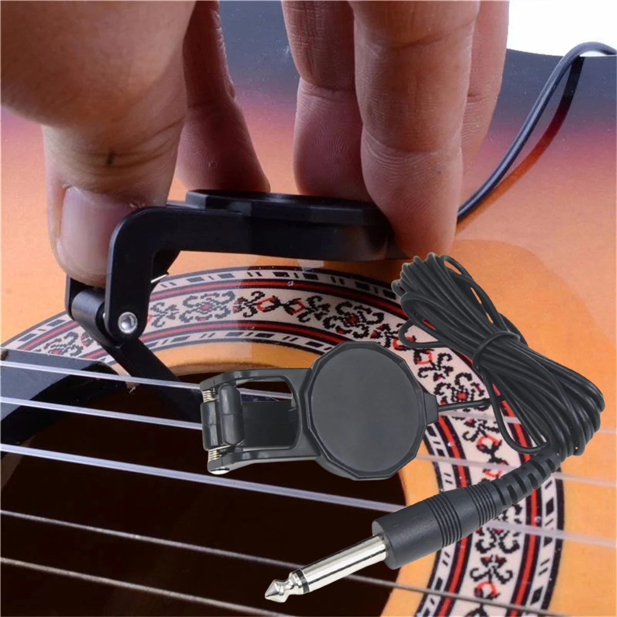 Audio Jack Clip On Pickup/2.5  - Musical Instrument In English 评论和价格