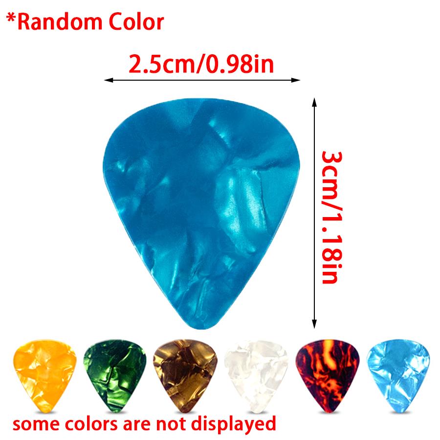 20/30/50pcs Celluloid Guitar P - Musical Instrument Band 评论和价格