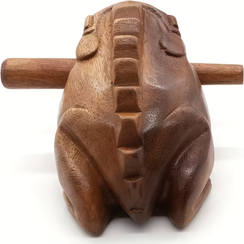 Wooden Frog Classic Handmade P - Musical Instrument Of Africa 评论和价格