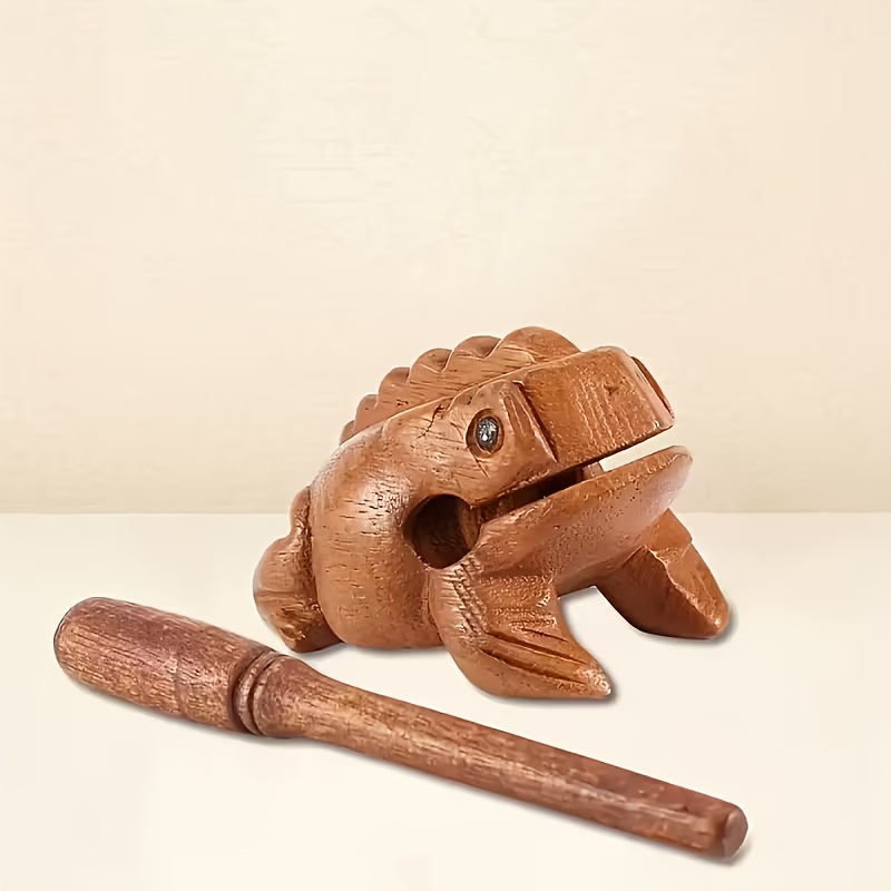 Wooden Frog Classic Handmade P - Musical Instrument Of Africa 评论和价格