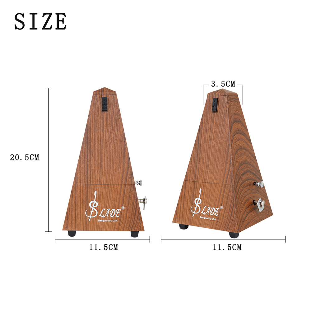 SLADE Mechanical Metronome Tow - Musical Instrument In English 评论和价格