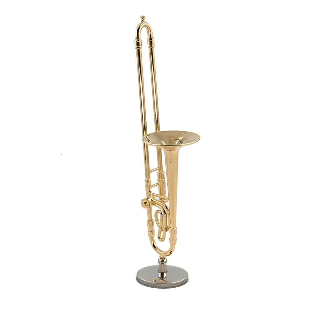 Miniature Pure Copper Trombone - Musical Instrument Trombone 评论和价格