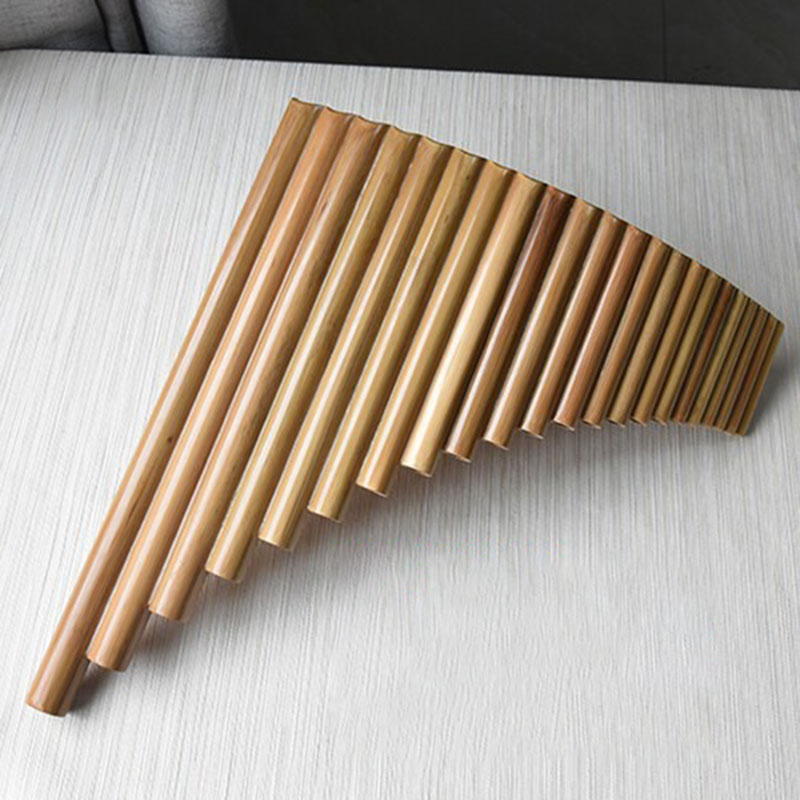 15/22 Pipe Pan Flute C/G Key H - Shakuhachi Bamboo Flute 评论和价格