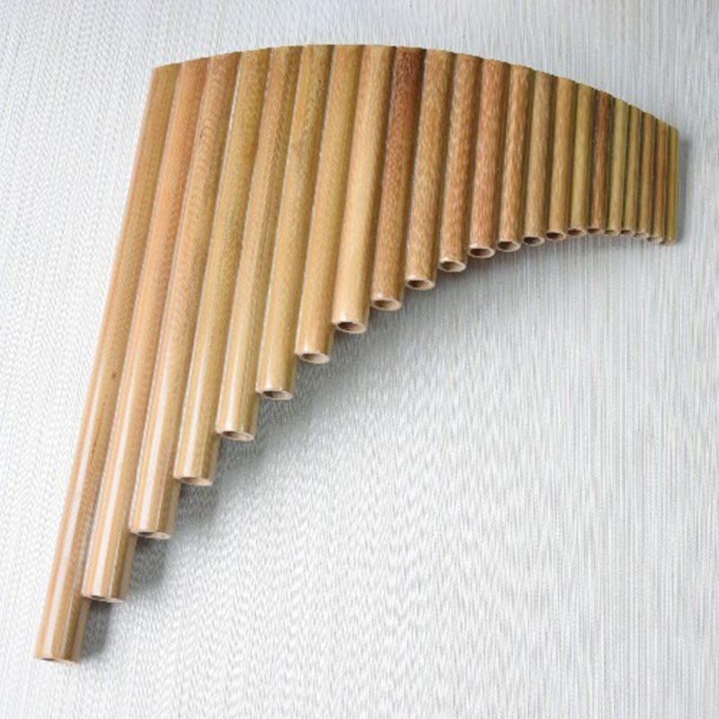 15/22 Pipe Pan Flute C/G Key H - Shakuhachi Bamboo Flute 评论和价格
