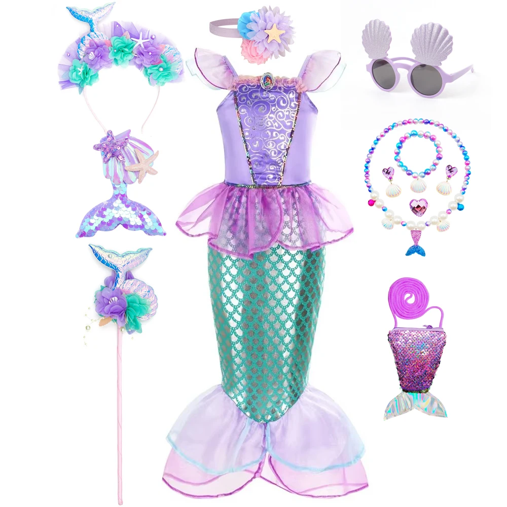 Mermaid Costume Kids Purple Pr - Musical Instrument Trombone 评论和价格