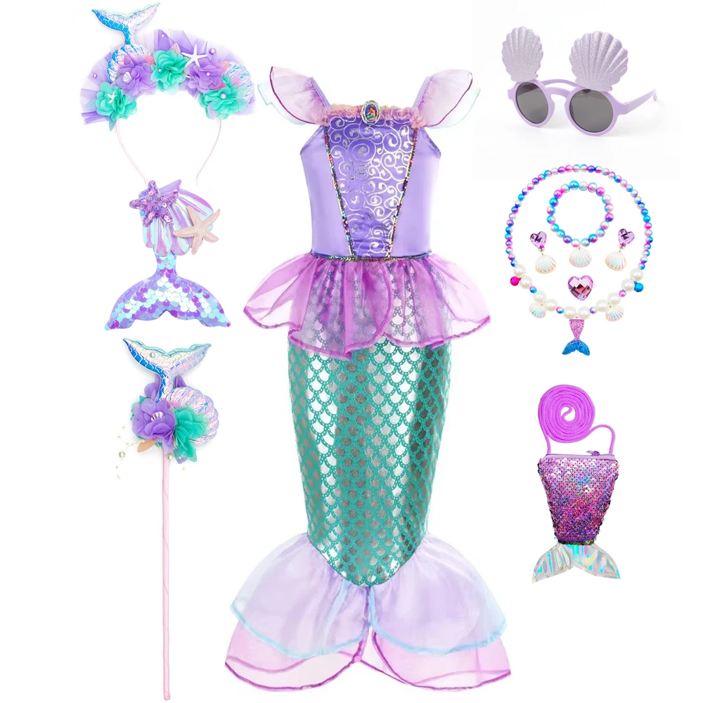 Mermaid Costume Kids Purple Pr - Musical Instrument Trombone 评论和价格