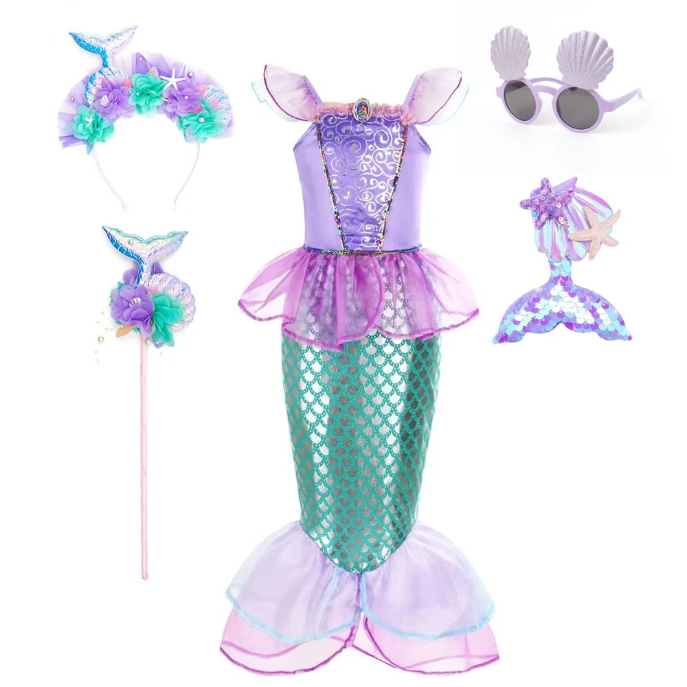 Mermaid Costume Kids Purple Pr - Musical Instrument Trombone 评论和价格