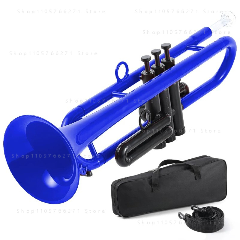 B-flat & C-flat Plastic Trumpe - Musical Instrument Band 评论和价格