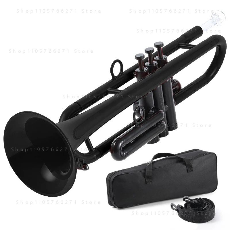 B-flat & C-flat Plastic Trumpe - Musical Instrument Band 评论和价格