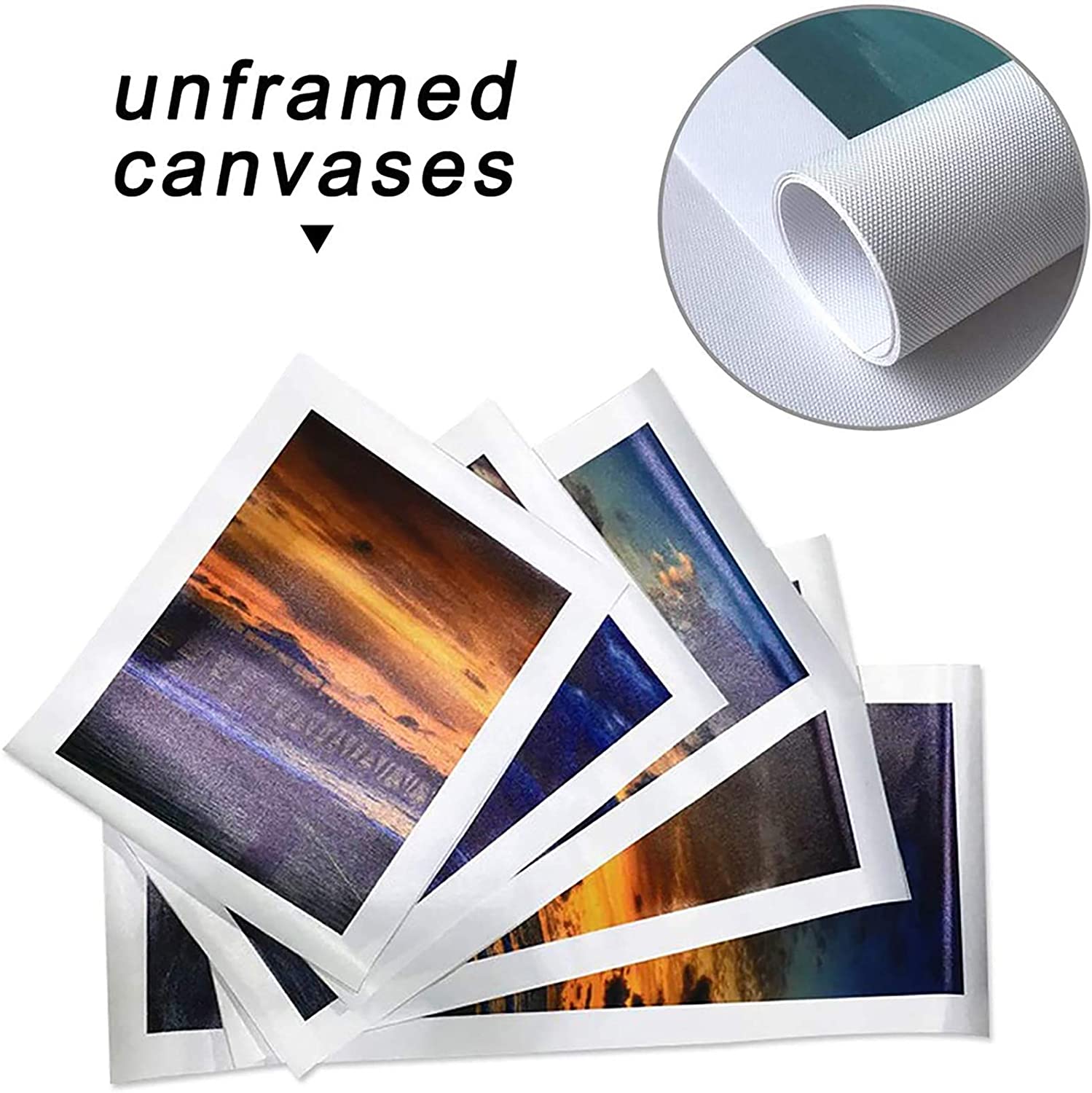 No Frame Canvas 5Pieces Vintag - Musical Instrument Of Africa 评论和价格