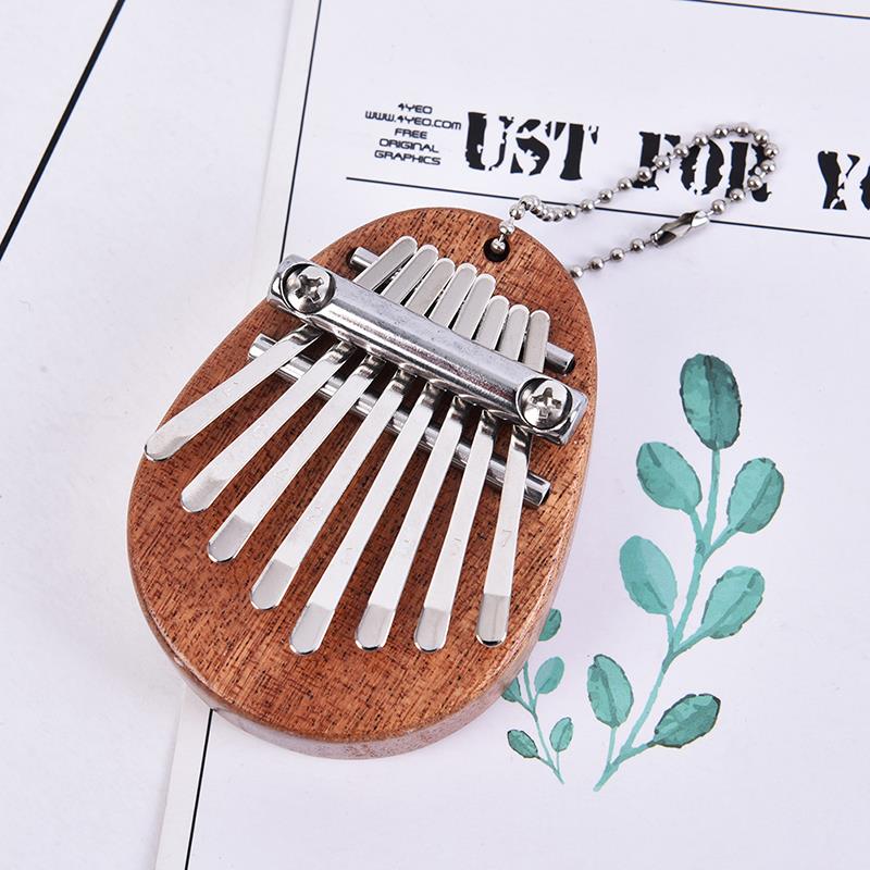 8 Keys Kalimba Thumb Piano Hig - Musical Instrument Of Africa 评论和价格
