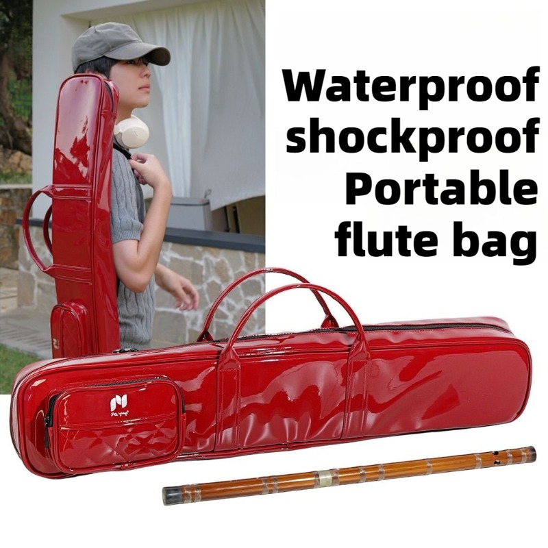 Lacquer Skin Bamboo Flute Bag  - Musical Instrument Flute 评论和价格