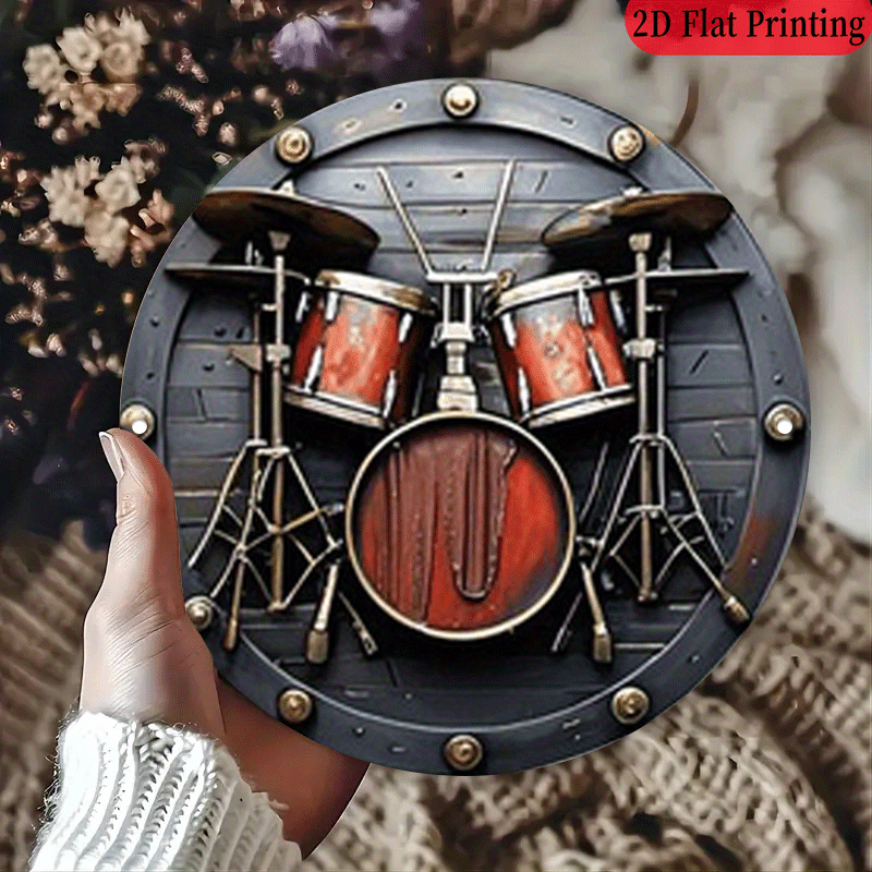2D Flat, 1pc, 20.32x20.32 cm 2 - Musical Instrument Band 评论和价格