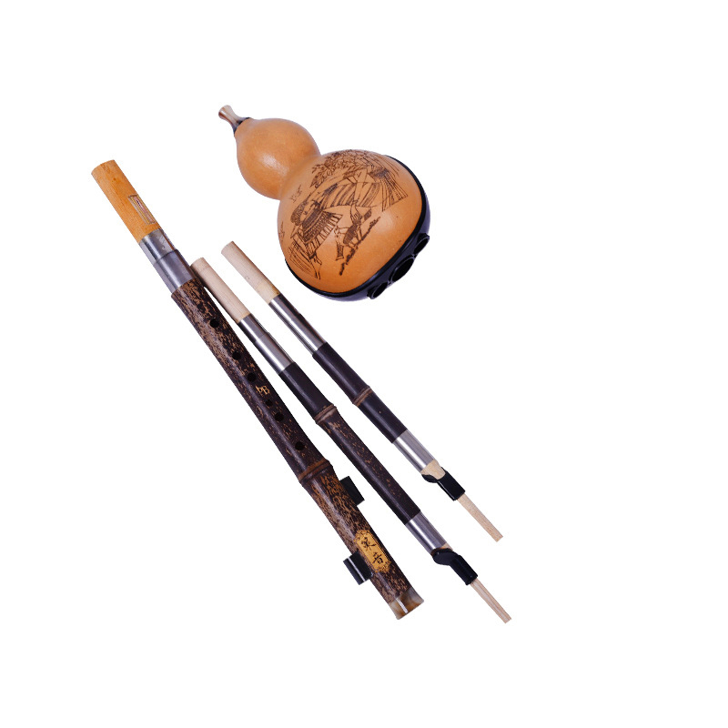 Bamboo Flute Hulusi ThreeTone  - Shakuhachi Bamboo Flute 评论和价格