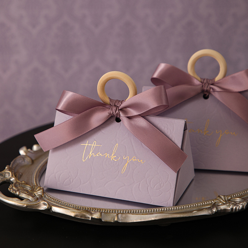 10/30/50 Pcs Wedding Candy Box - Musical Instrument Triangle 评论和价格