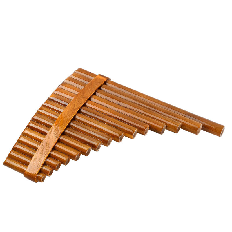 15-Tube G Key Pan Flute Left/r - Shakuhachi Bamboo Flute 评论和价格
