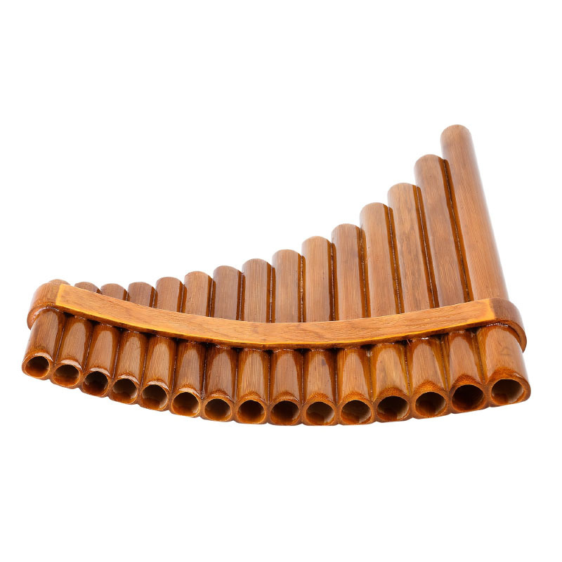15-Tube G Key Pan Flute Left/r - Shakuhachi Bamboo Flute 评论和价格