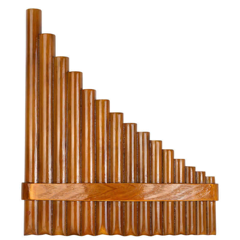 15-Tube G Key Pan Flute Left/r - Shakuhachi Bamboo Flute 评论和价格