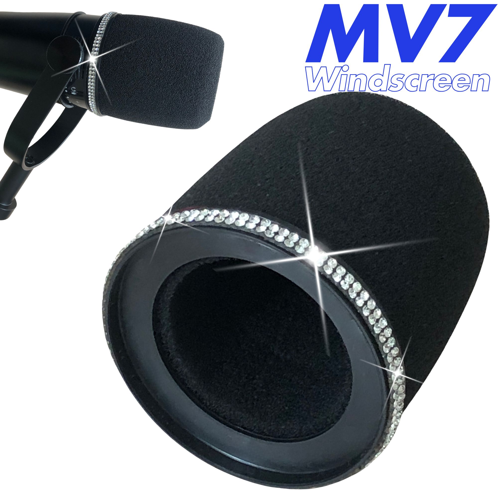 Shining MV7 Pop Filter for Shu - Shure Mic Sm7B 评论和价格
