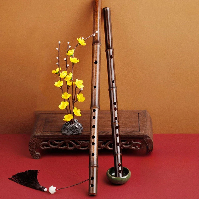 Purple Bamboo Flute Instrument - Shakuhachi Bamboo Flute 评论和价格